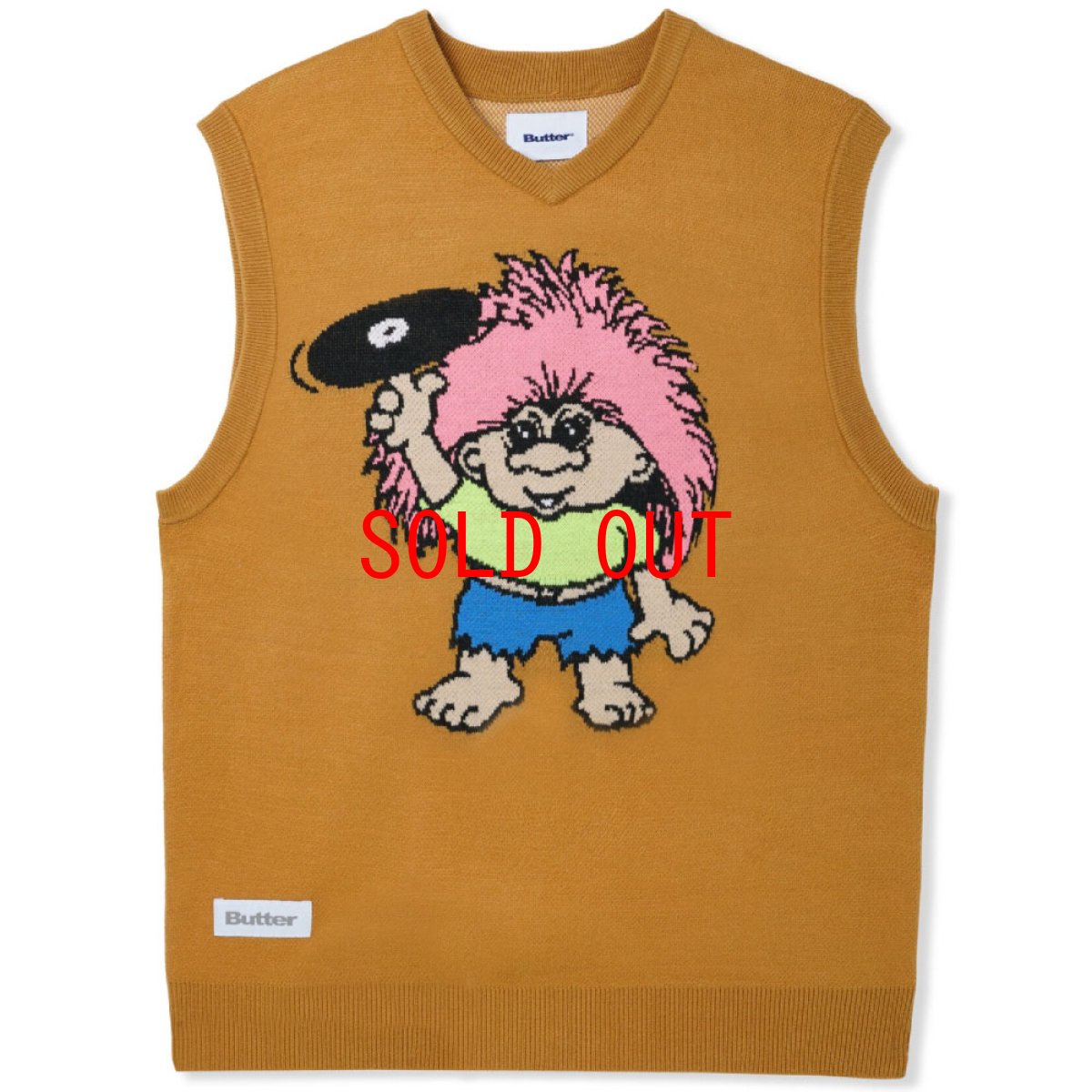 画像1: Troll Knit Vest ニット ベスト (1)