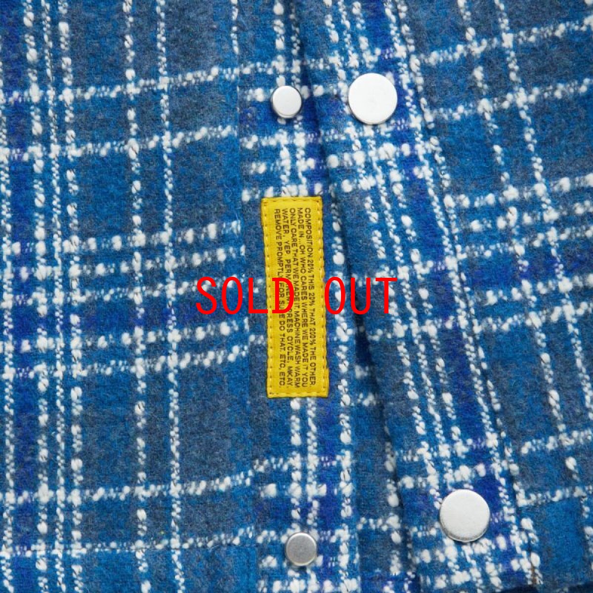 画像6: CHANELGAN Check Cardigan ツイーディー チェック スナップ カーディガン (6)