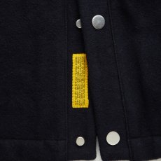 画像6: MELTIGAN Solid Cardigan BLK コットン メルトン スナップ カーディガン (6)