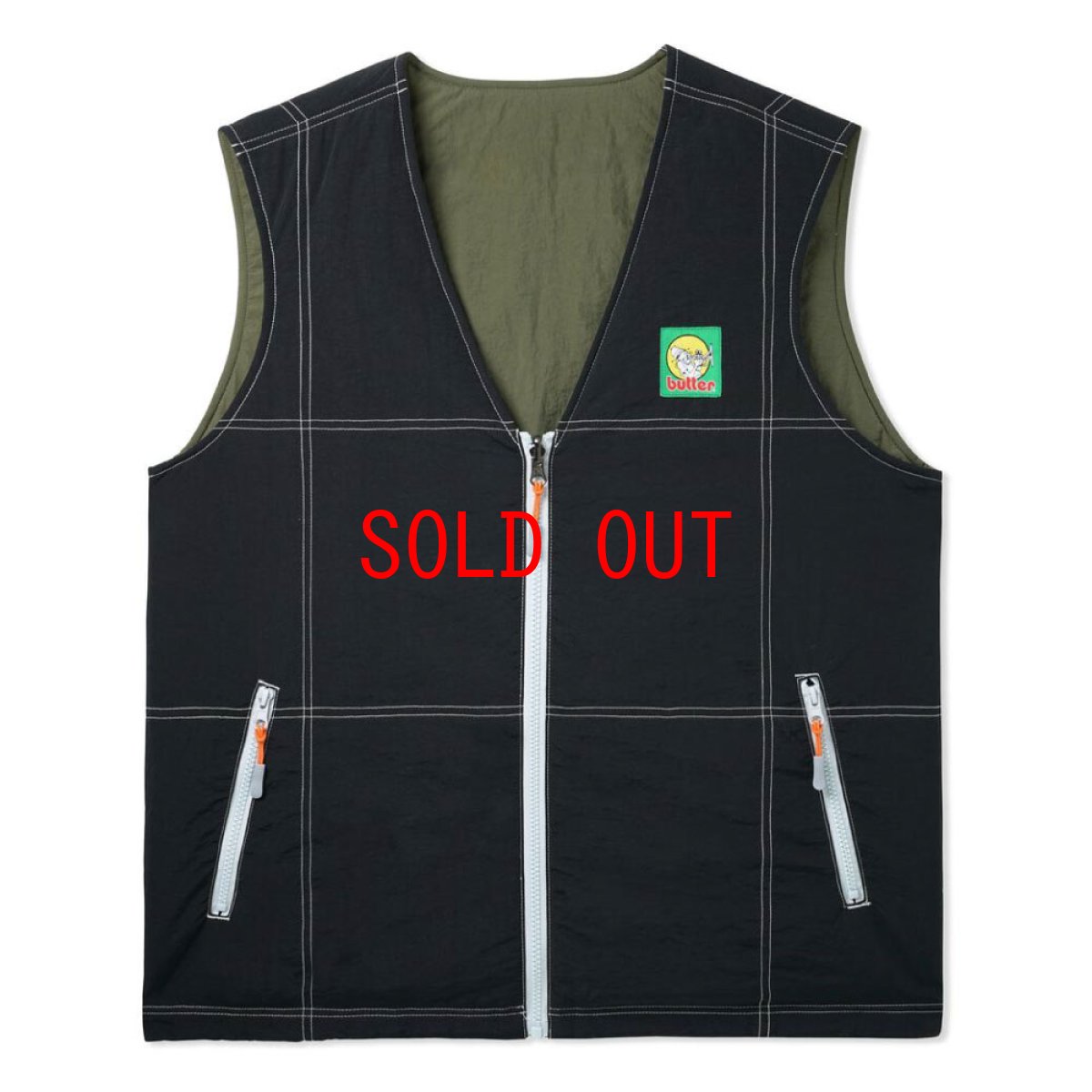 画像2: Reversible Vest リバーシブル ベスト (2)