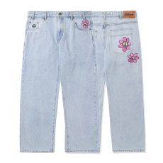 画像7: Flower Denim Jeans Relaxed フラワー デニム リラックス パンツ (7)