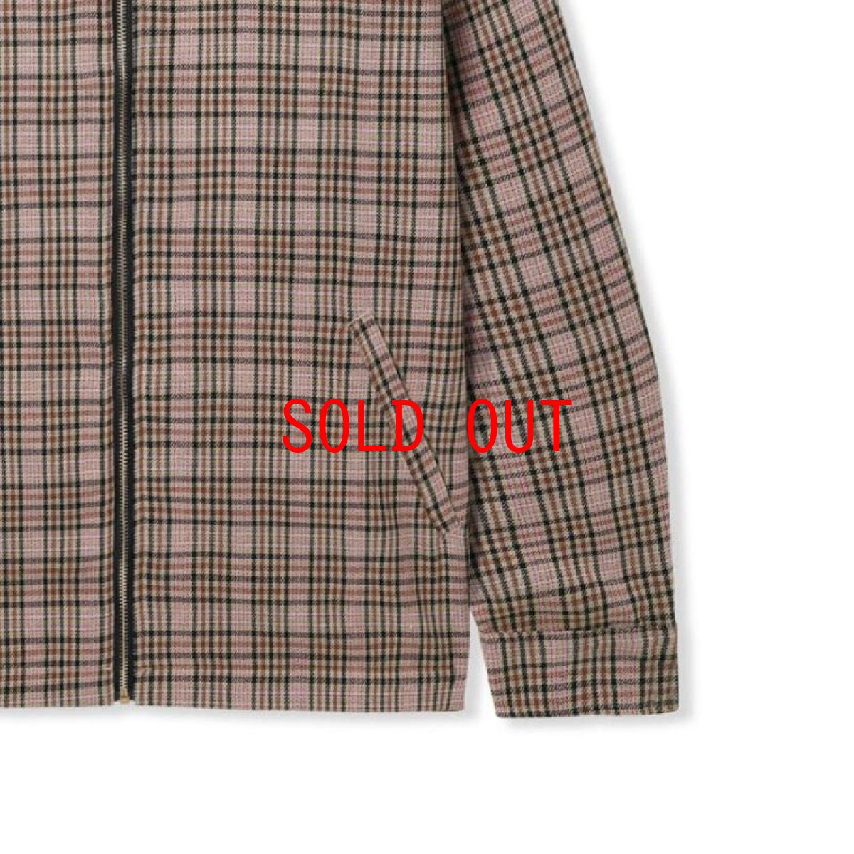 画像5: Roller Zip Overshirt Jacket チェック シャツ ジャケット (5)