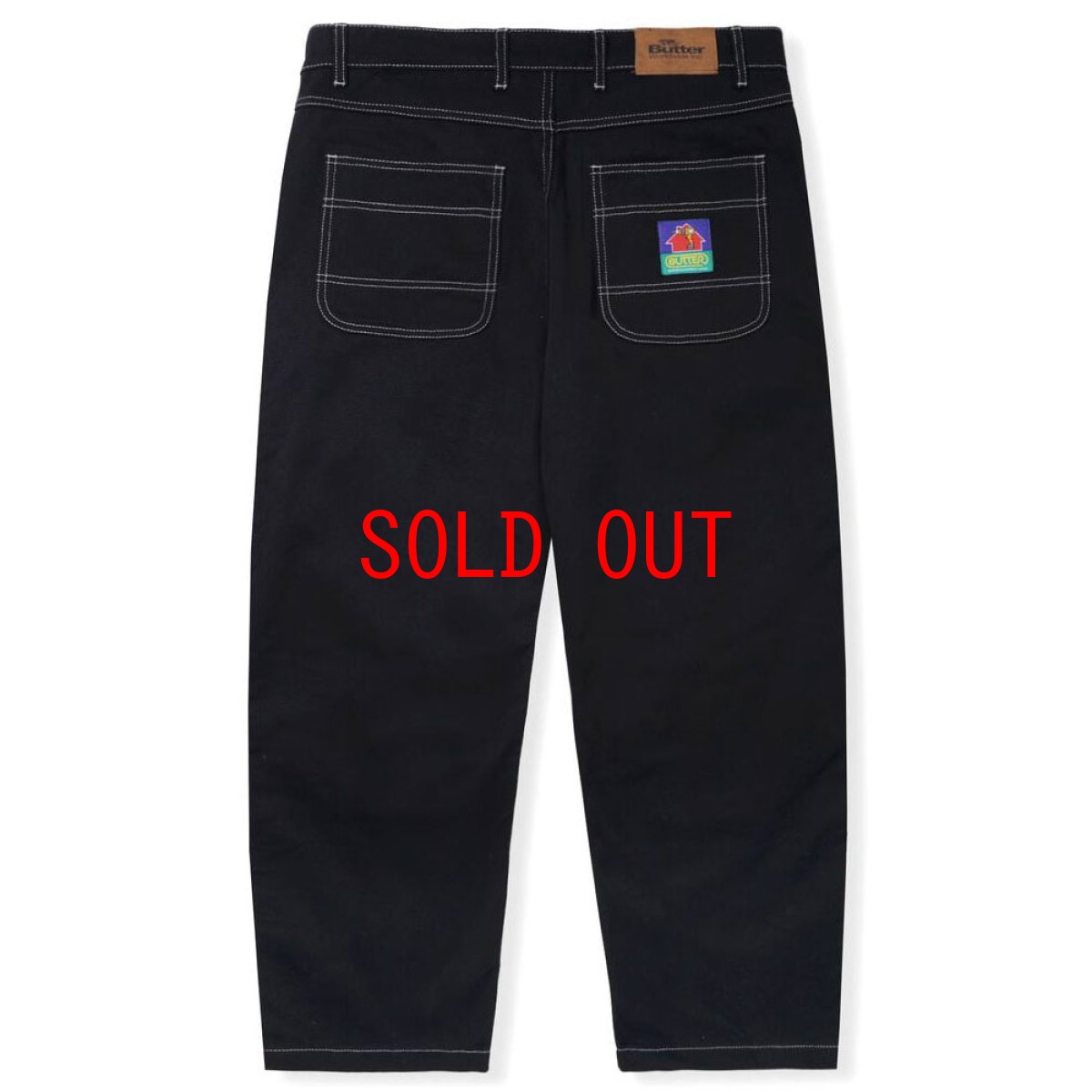 画像3: Double Knee Pants Pants ダブルニー コットン ワーク パンツ (3)