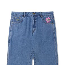 画像4: Flower Denim Jeans Relaxed フラワー デニム リラックス パンツ (4)