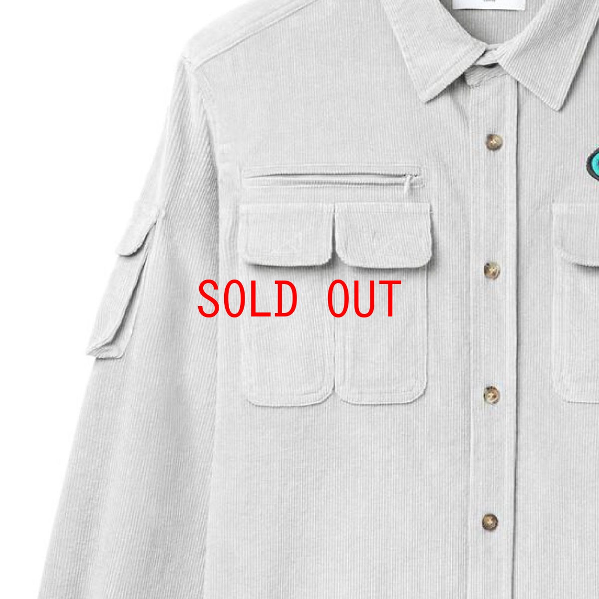 画像7: Fisherman L/S Corduroy Shirt 長袖 フィッシャーマン コーデュロイ シャツ (7)