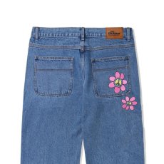 画像5: Flower Denim Jeans Relaxed フラワー デニム リラックス パンツ (5)