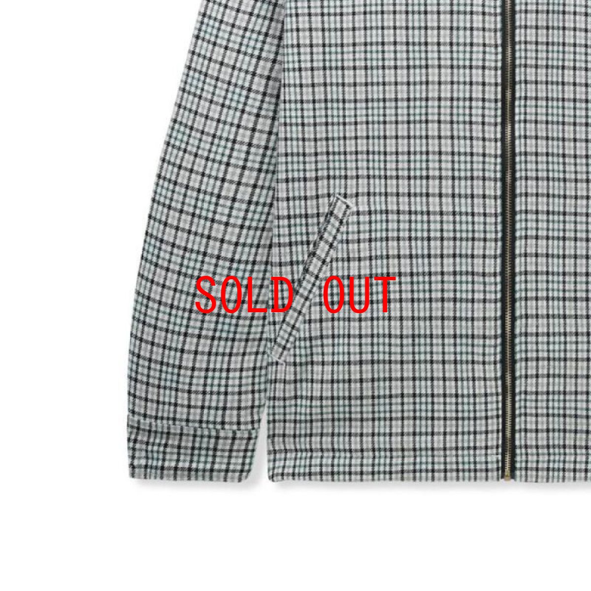 画像7: Roller Zip Overshirt Jacket チェック シャツ ジャケット (7)