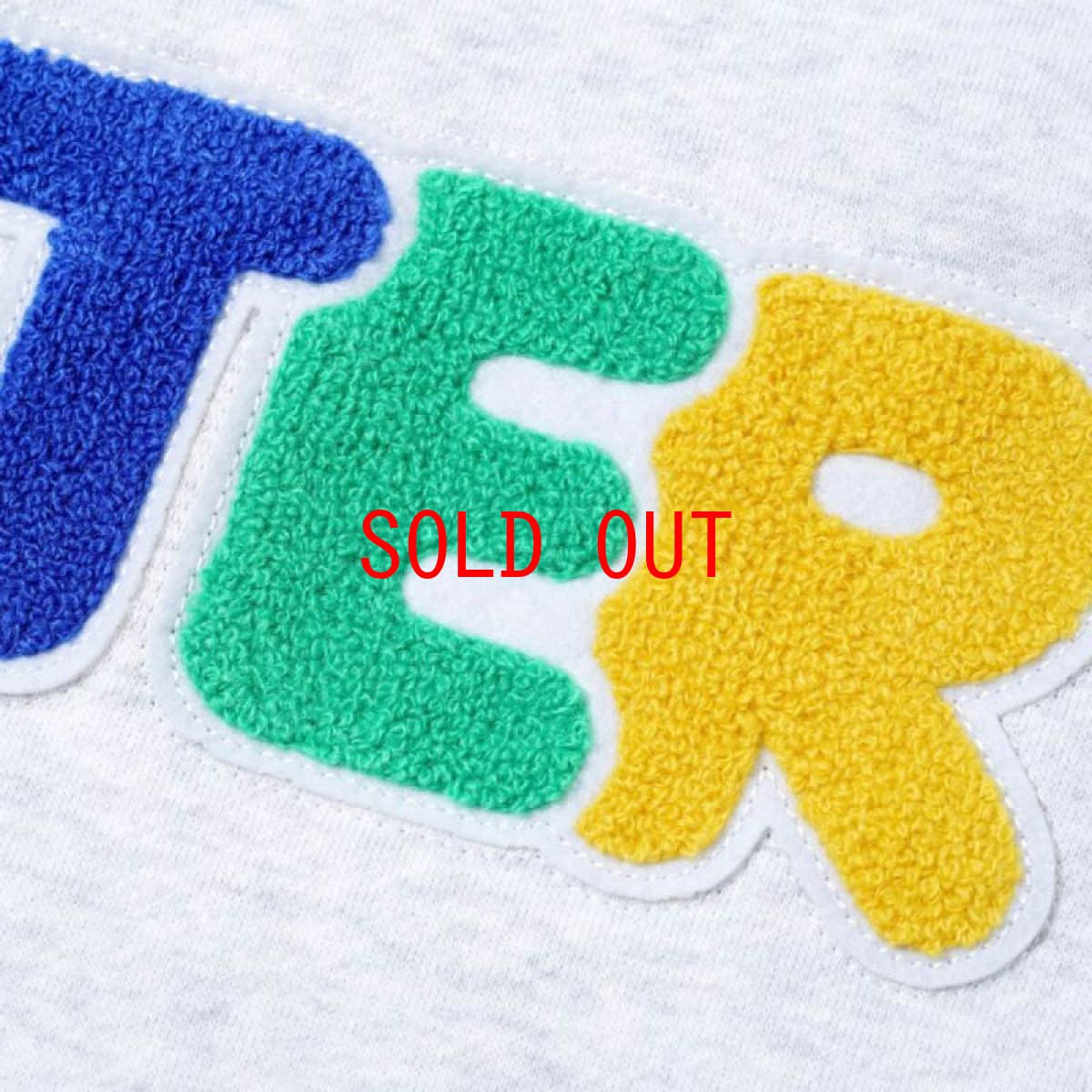 画像3: Rounded Chenellie Applique Hoodie アップリケ スウェット フーディー (3)