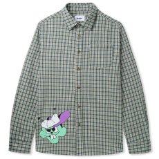 画像1: Bug Out L/S Shirt 長袖 チェック シャツ (1)