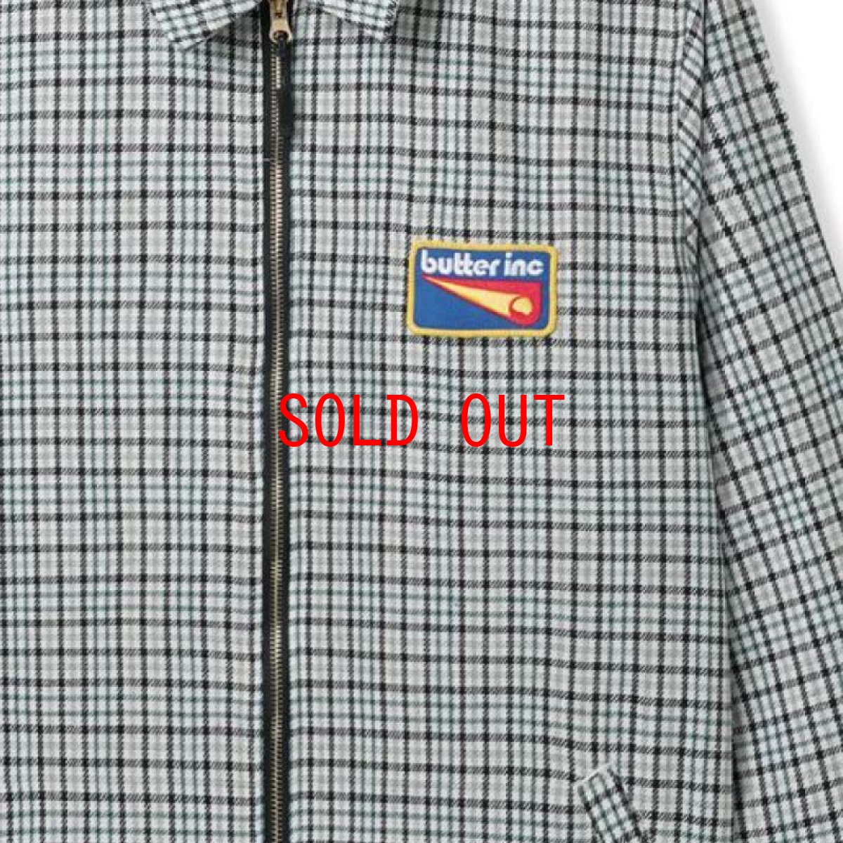 画像3: Roller Zip Overshirt Jacket チェック シャツ ジャケット (3)