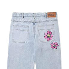 画像5: Flower Denim Jeans Relaxed フラワー デニム リラックス パンツ (5)