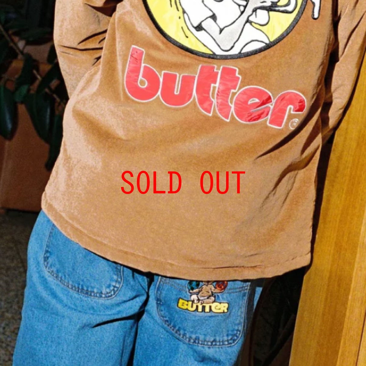 画像4: World Peace Denim Jeans Baggy Pants ワールド ピース バギー デニム (4)