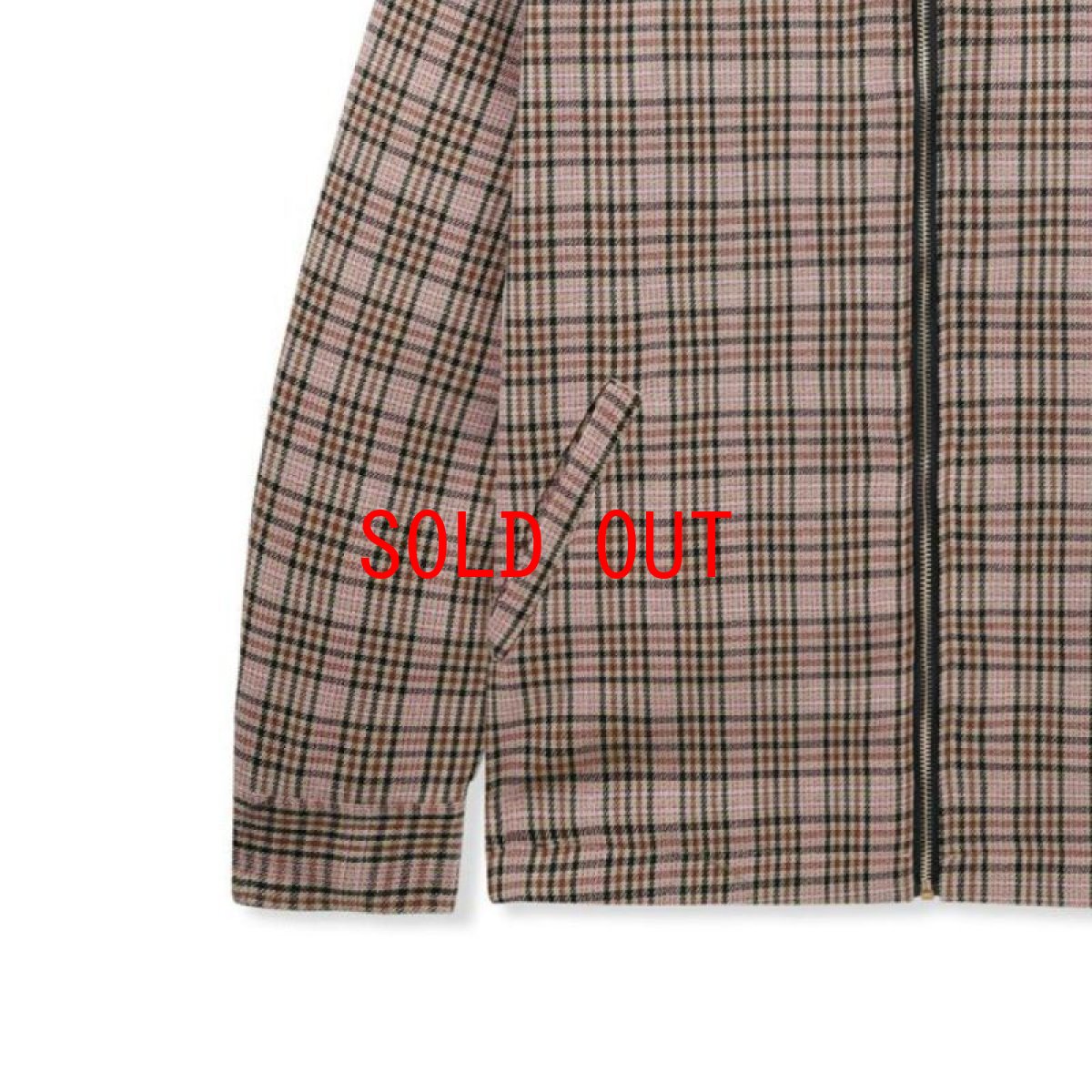 画像3: Roller Zip Overshirt Jacket チェック シャツ ジャケット (3)