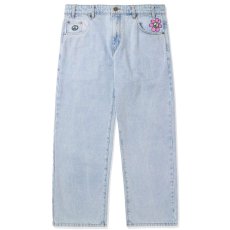画像2: Flower Denim Jeans Relaxed フラワー デニム リラックス パンツ (2)