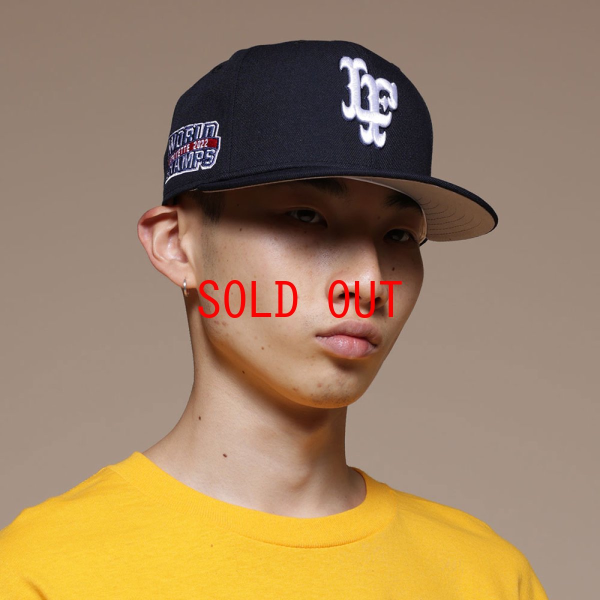 画像4: × New Era LF Logo 59Fifty World Champs Fitted Cap NVY ニューエラ キャップ 帽子 (4)