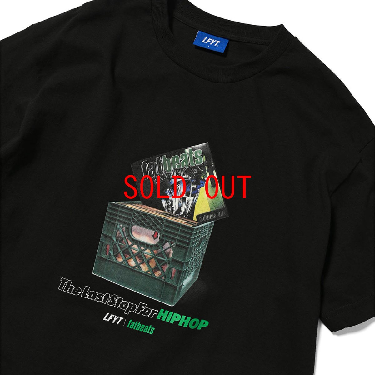 画像5: × Fatbeats Milk Crate S/S Tee ファットビーツ ミルクレート 半袖 Tシャツ (5)