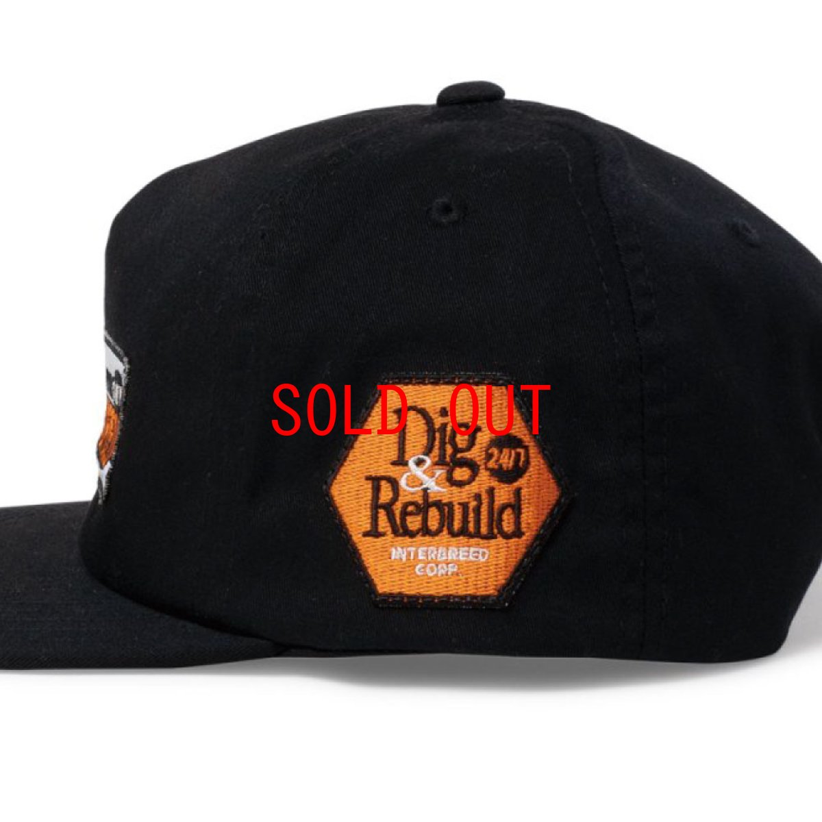 画像6: x RAW Hardware Staff Cap ロウ スタッフ ロゴ キャップ 帽子 (6)