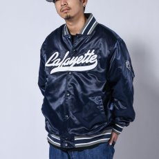 画像3: World Champs Satin Varsity Jacket ヴァーシティー スタジアム ナイロン ジャケット (3)