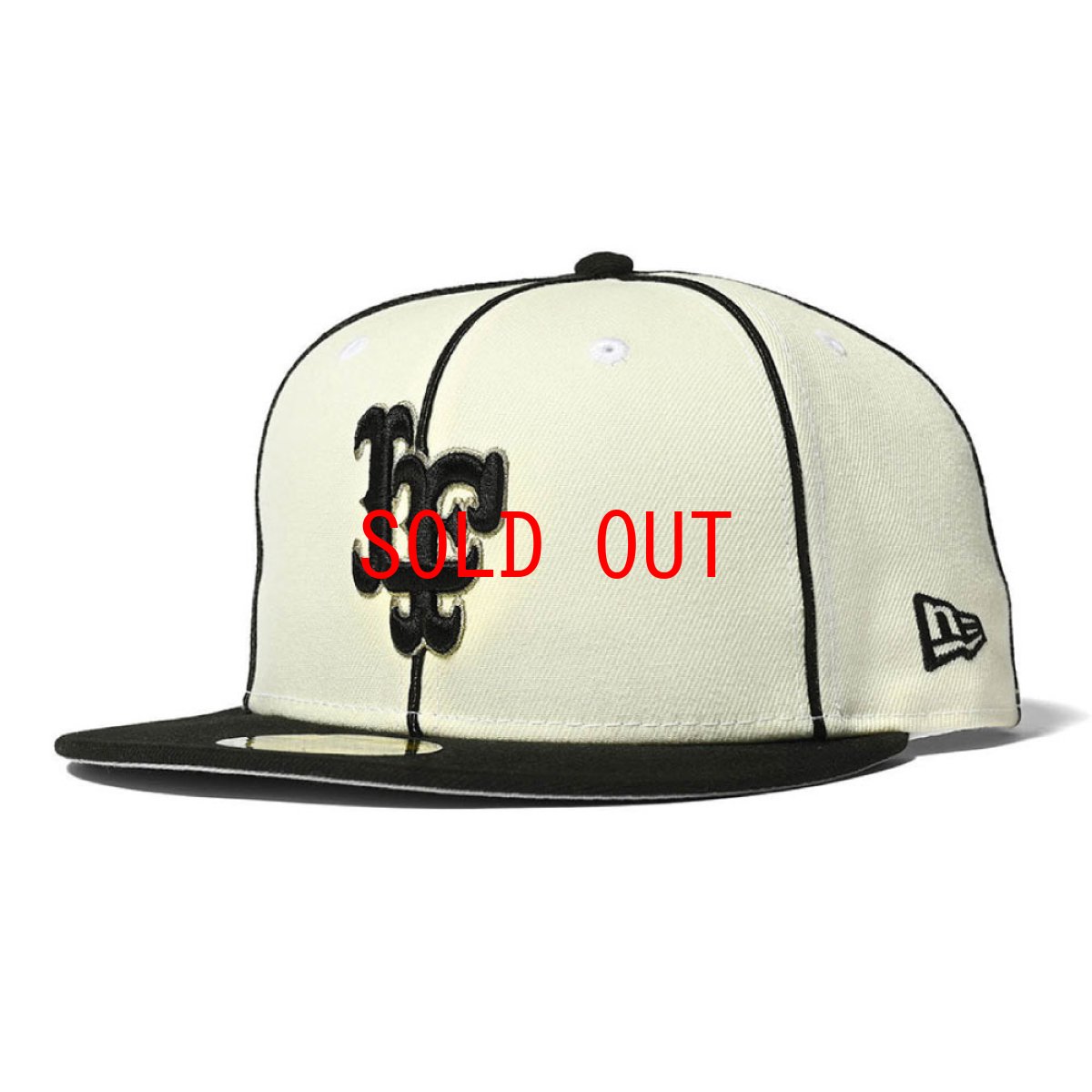 画像3: × New Era LF Logo 59Fifty World Champs 2Tone Fitted Cap ニューエラ パイピング キャップ 帽子 (3)