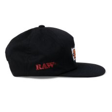画像2: x RAW Hardware Staff Cap ロウ スタッフ ロゴ キャップ 帽子 (2)