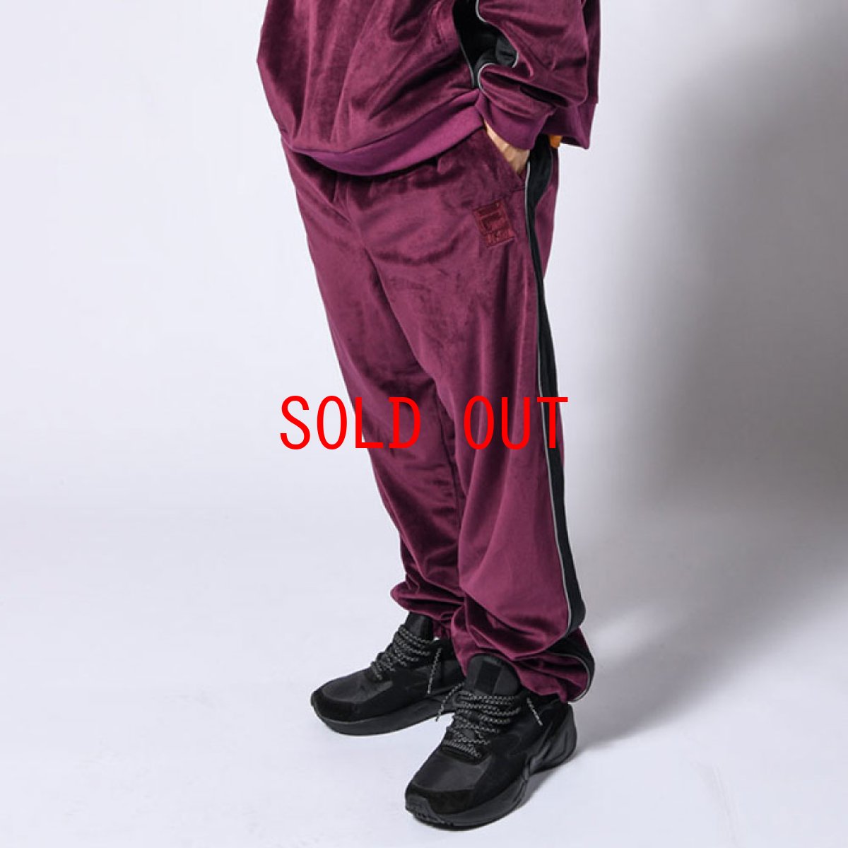 画像4: × FILA Heritage Velour Track Pants フィラ ベロア トラック パンツ (4)
