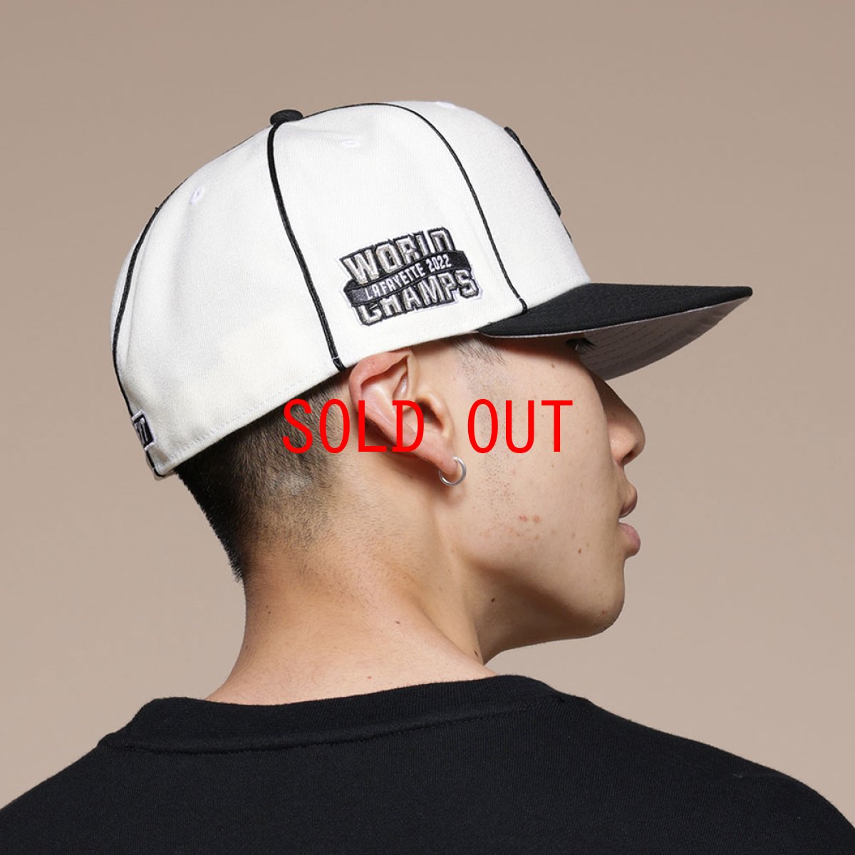 画像4: × New Era LF Logo 59Fifty World Champs 2Tone Fitted Cap ニューエラ パイピング キャップ 帽子 (4)