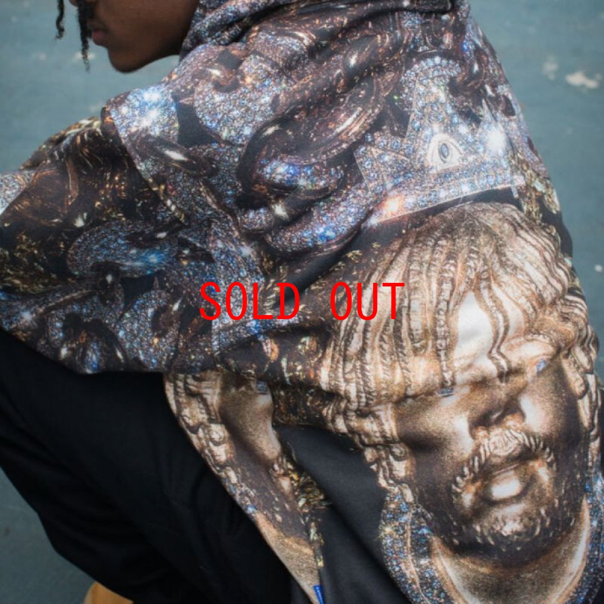 画像10: x dee LFYT Steez Chain Allover Hooded Sweatshirt 総柄 プルオーバー スウェット パーカー (10)