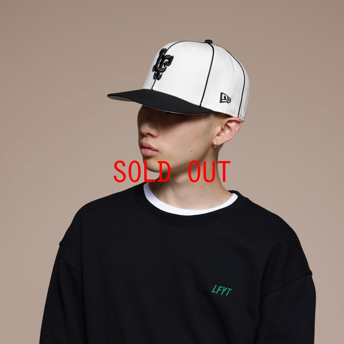 画像5: × New Era LF Logo 59Fifty World Champs 2Tone Fitted Cap ニューエラ パイピング キャップ 帽子 (5)