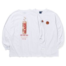 画像11: x RAW IB Hardware LEVEL5 L/S Tee 長袖 ロウ Tシャツ (11)