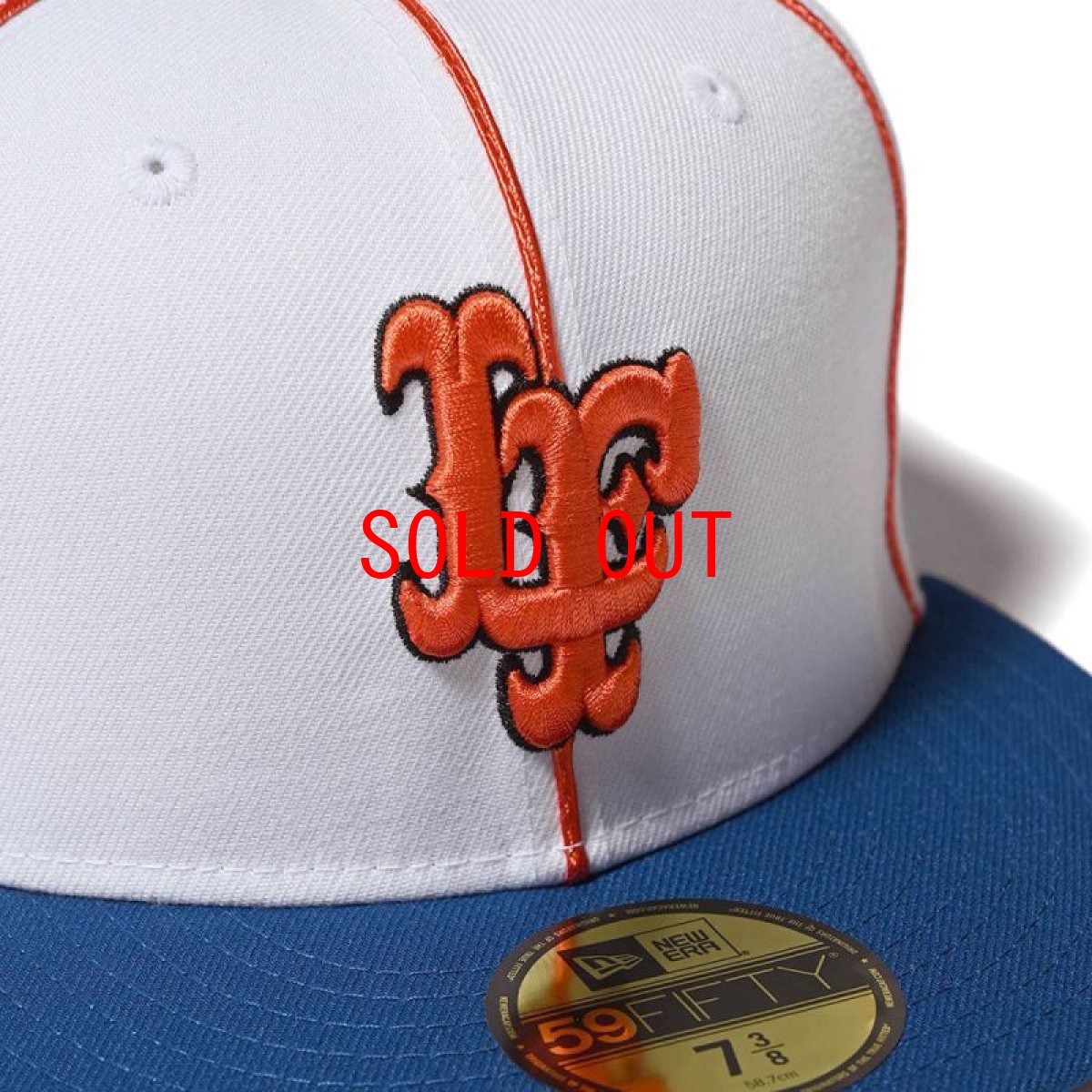 画像9: × New Era LF Logo 59Fifty World Champs 2Tone Fitted Cap NVY ニューエラ キャップ 帽子 (9)