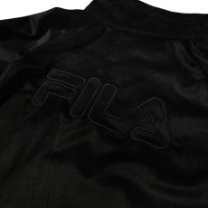 画像5: × FILA Heritage Velour Half Zip Pullover Shirt フィラ ハーフ ジップ ベロア プルオーバー シャツ (5)