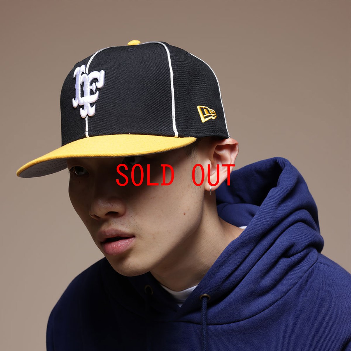 画像5: × New Era LF Logo 59Fifty World Champs 2Tone Fitted Cap ニューエラ パイピング キャップ 帽子 (5)