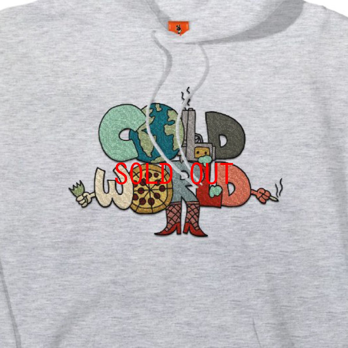 画像4: Cleofus Embroidered Logo Sweat Hoodie スウェット フーディー  (4)