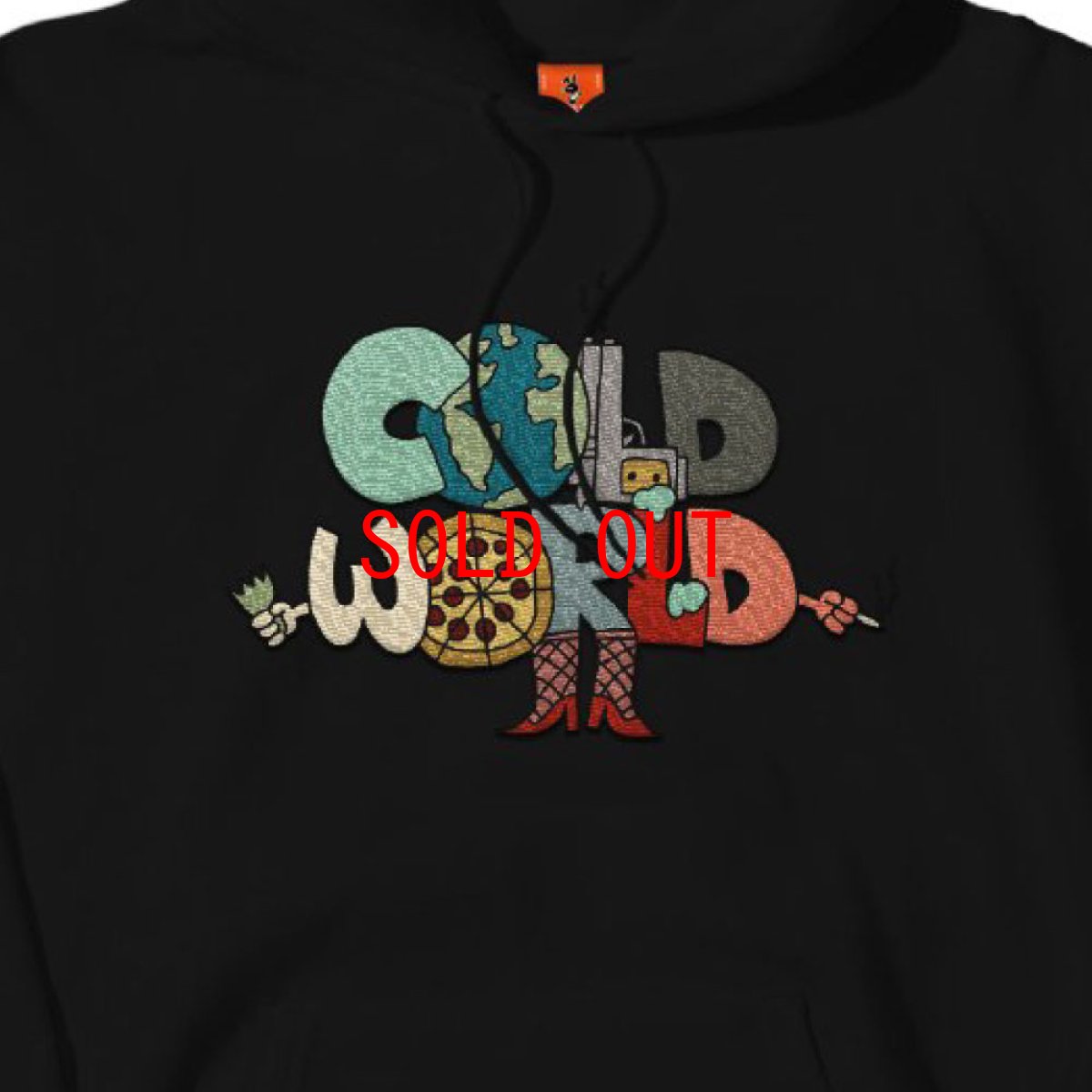 画像4: Cleofus Embroidered Logo Sweat Hoodie スウェット フーディー  (4)