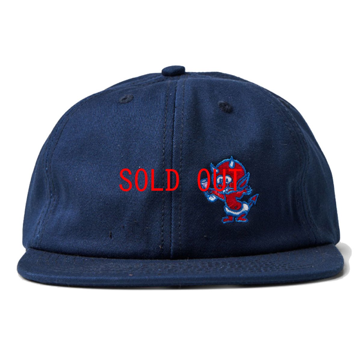 画像2: Devil Up Unstructured 6 Panel Cap CWFG ロゴ キャップ 帽子 (2)