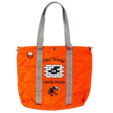 画像1: Frozen Goods × TAIKAN Mental Prison Flanker Tote Bag トート バッグ Orange (1)