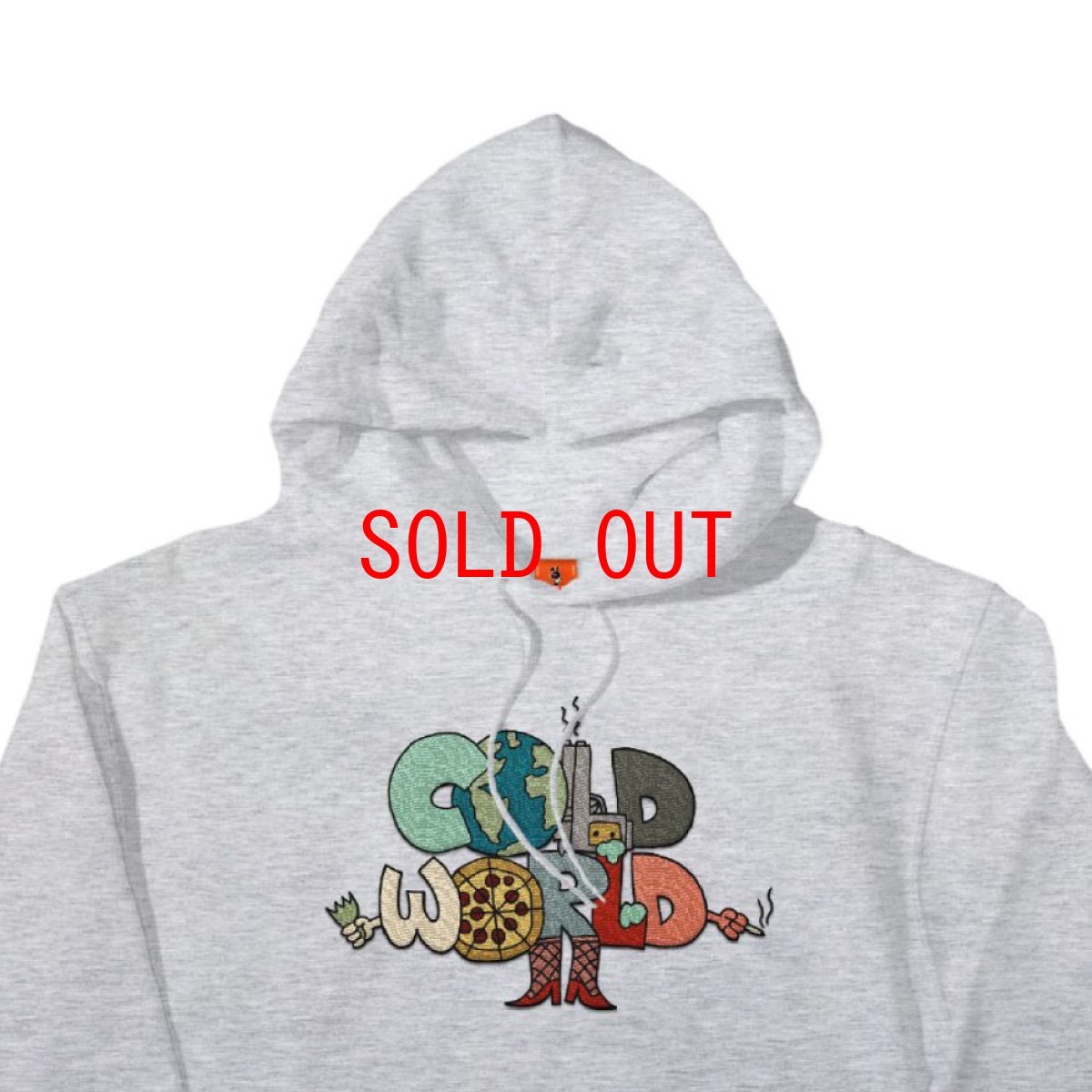 画像2: Cleofus Embroidered Logo Sweat Hoodie スウェット フーディー  (2)