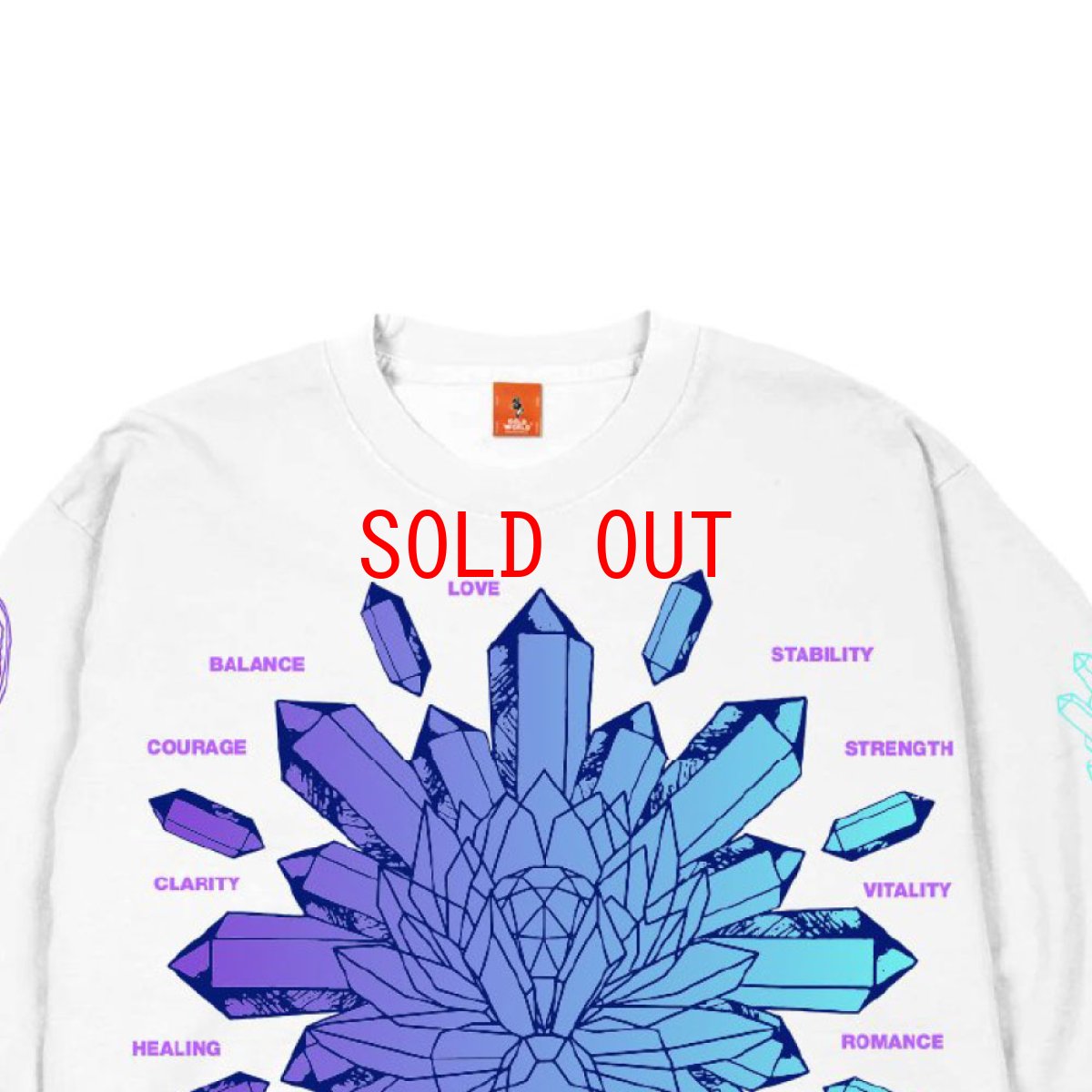 画像2: Frozen Goods Crystals & Levitation L/S Tee 長袖 Tシャツ (2)