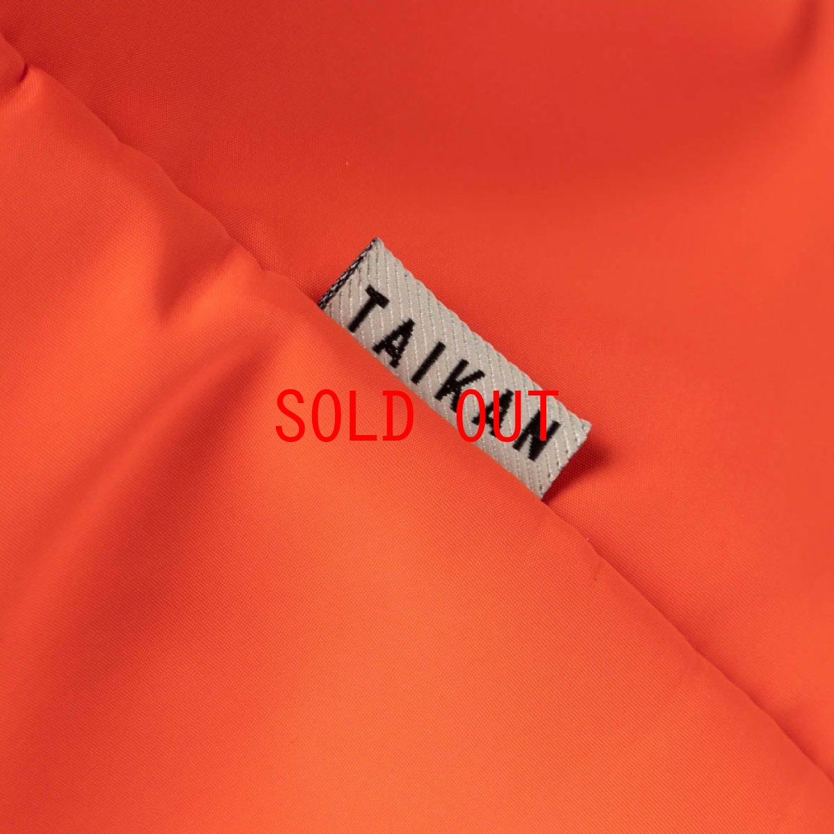 画像6: Frozen Goods × TAIKAN Mental Prison Flanker Tote Bag トート バッグ Orange (6)