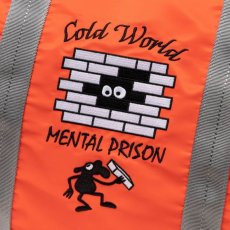 画像10: Frozen Goods × TAIKAN Mental Prison Flanker Tote Bag トート バッグ Orange (10)