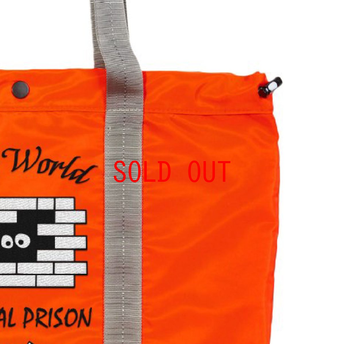 画像3: Frozen Goods × TAIKAN Mental Prison Flanker Tote Bag トート バッグ Orange (3)