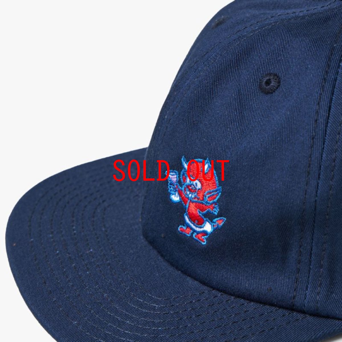 画像7: Devil Up Unstructured 6 Panel Cap CWFG ロゴ キャップ 帽子 (7)