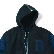 画像7: IB Hooded School Jacket メルトン スタジアム ジャケット (7)