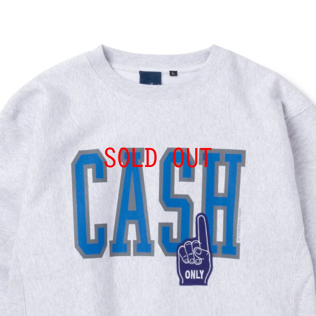 画像2: Cash Only Crewneck Sweatshirt キャッシュ オンリー クルーネック スウェット (2)