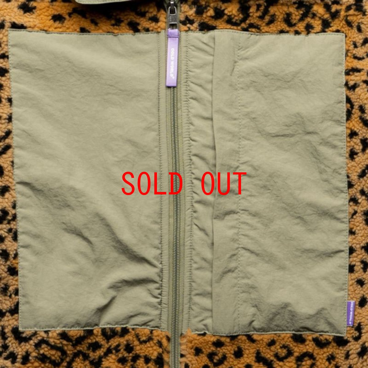 画像6: Wild Thing Sherpa Jacket Leopard ワイルドシング シェルパ フリース ジャケット (6)