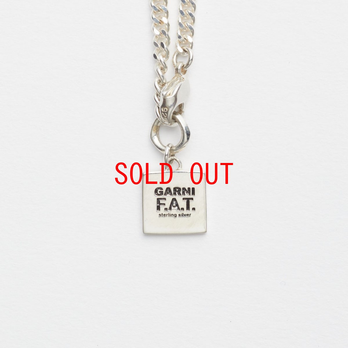 画像3: × GARNI Link Silver Chain Necklace ガルニ シルバー925 シンプル ミニマム チェーン ネックレス (3)