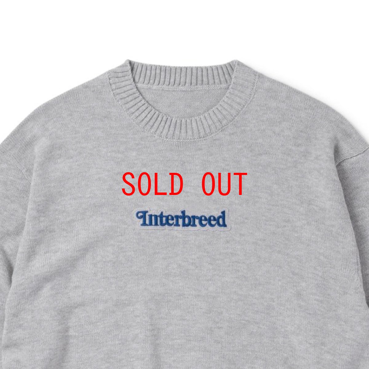 画像6: Archive Logo Knit Sweater ワッペン クルーネック コットン ニット セーター (6)