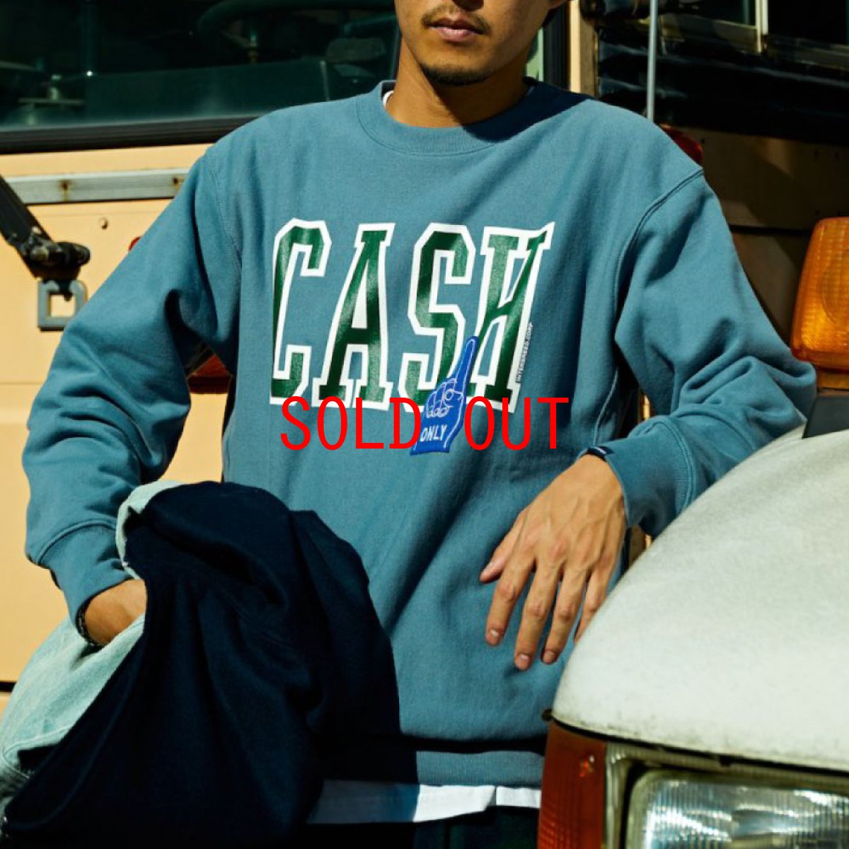 画像7: Cash Only Crewneck Sweatshirt キャッシュ オンリー クルーネック スウェット (7)