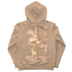 画像3: Frozen Goods Choco Chip Camo Bunny Hoodie Sand Beige チョコ チップ バニー スウェット フーディー パーカー (3)