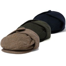 画像1: Dog Ear Wool Hunting Cap ドッグイヤー ハンチング キャップ ハット 帽子 (1)